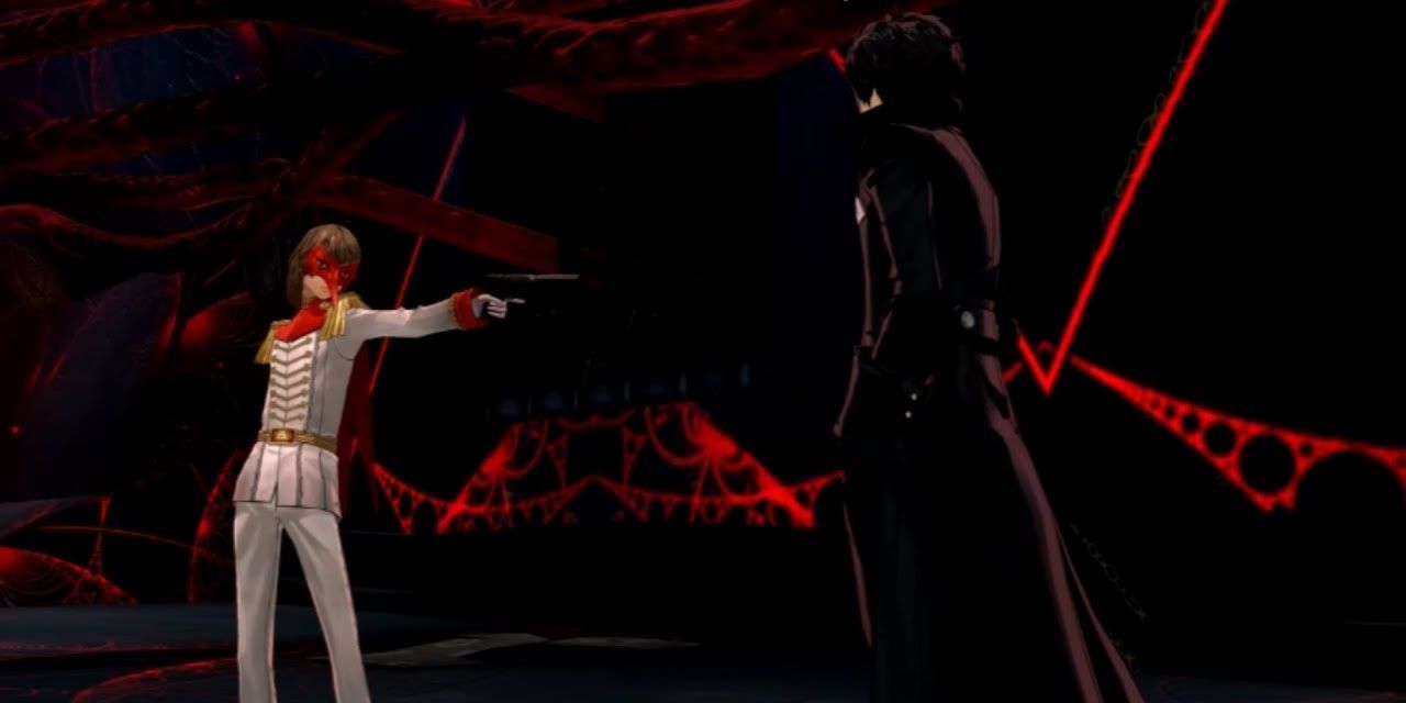 Akechi's duel with Joker in Persona 5 Royal