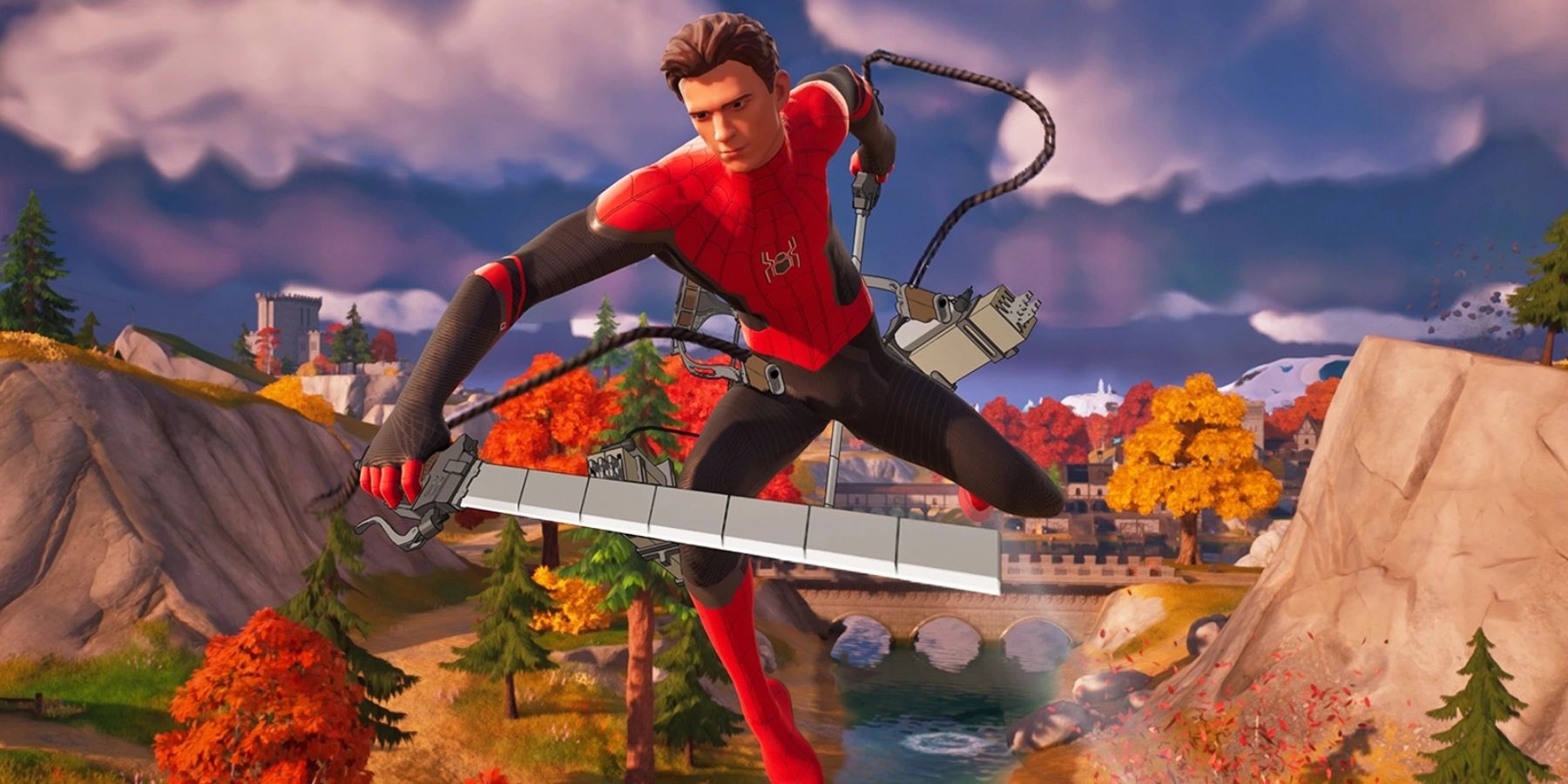 Fortnite ODM Gear Spider-Man