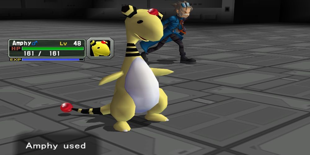 Gameplay screenshot from Pokemon Colosseum 