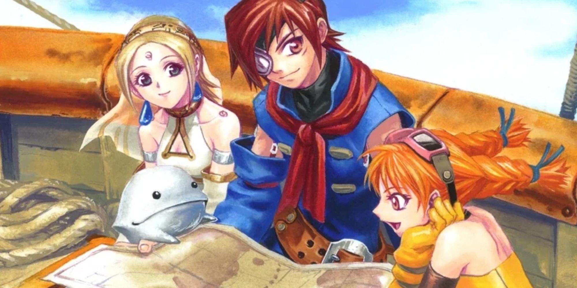 Skies of Arcadia official art