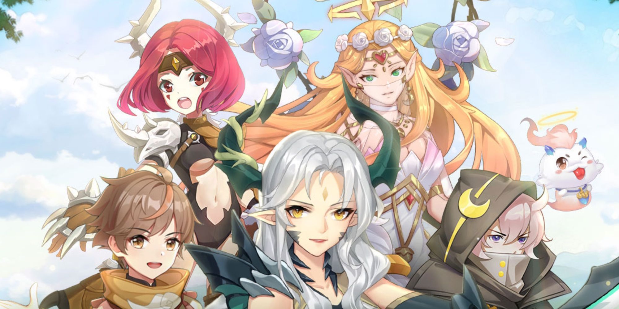 Image Starlight Isle cover art featuring several female characters.