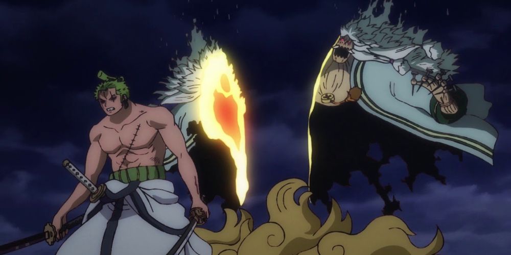 One Piece Roronoa Zoro Nigiri Toro Samon Niitoryu Basil Hawkins Wano