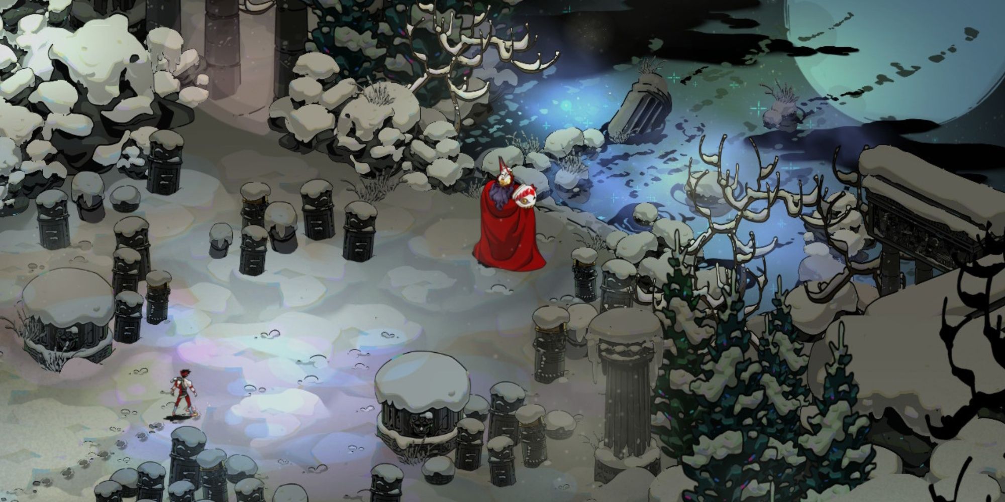Zagreus confronting Hades in Hades