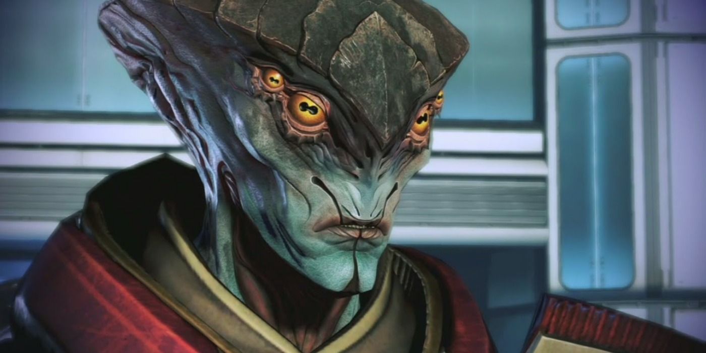 Jarvik in Mass Effect 3 close up