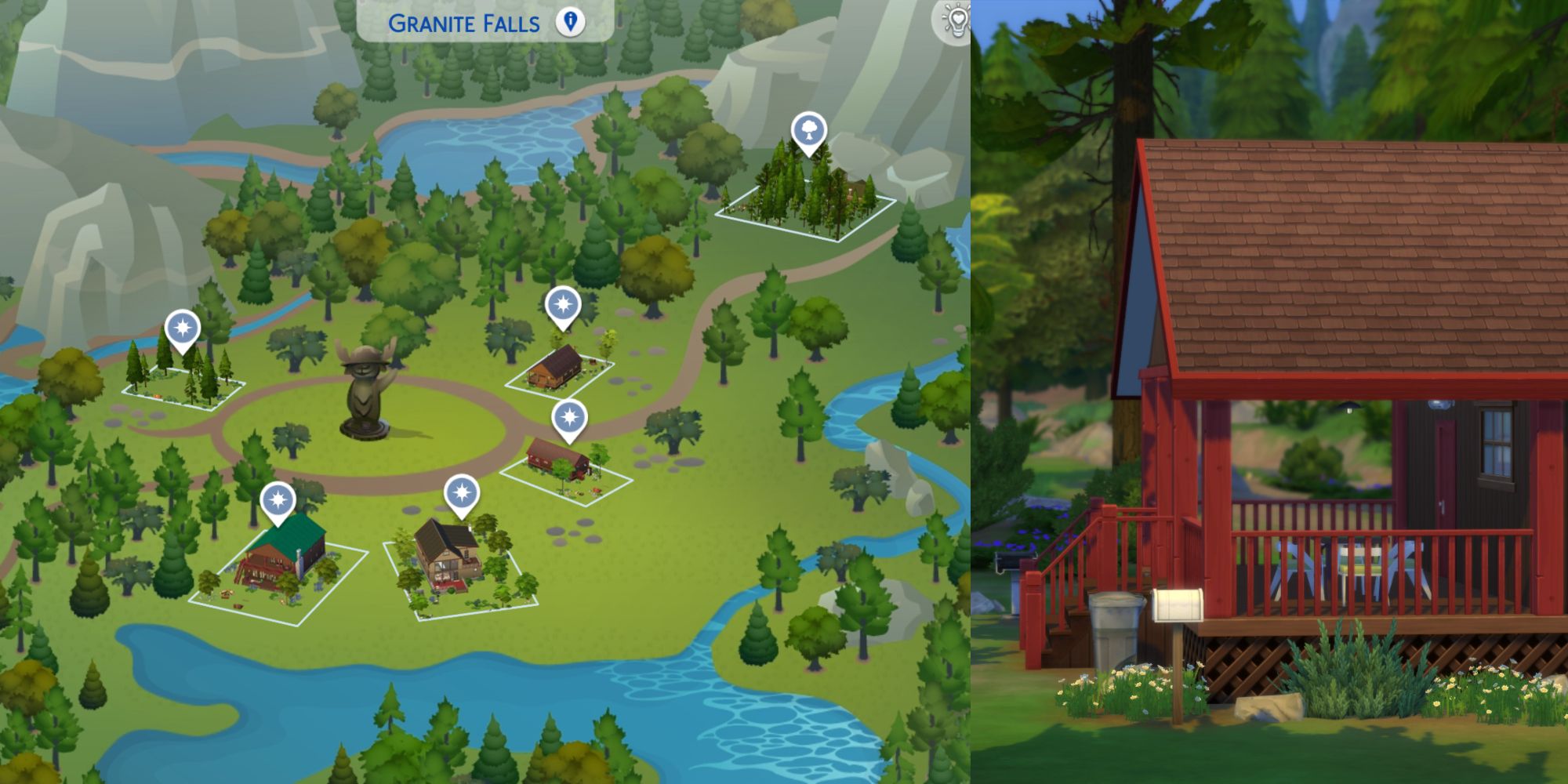 Builders like creating rental houses to match the camping theme in Granite Falls