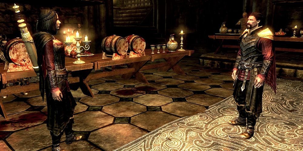 Dining Room in Castle Volkihar