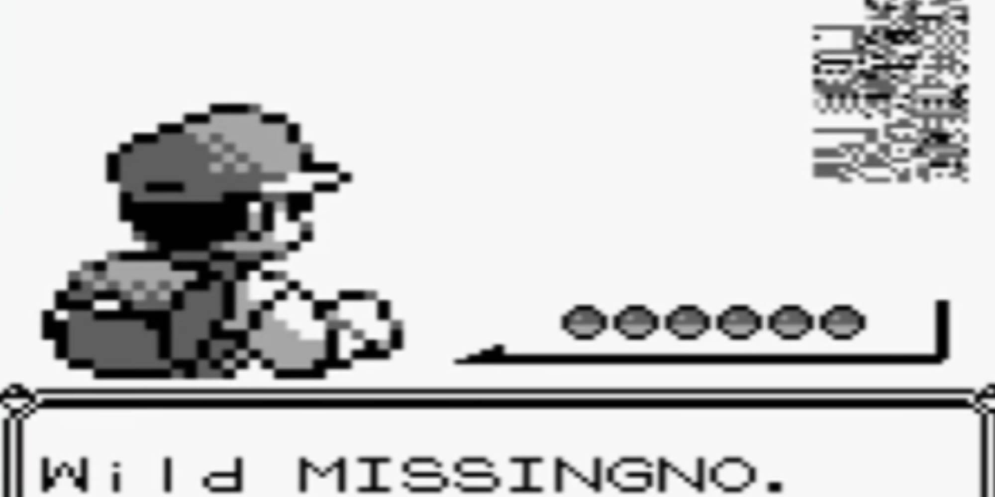 Battling MissingNo. in Pokemon Red/Blue/Yellow.