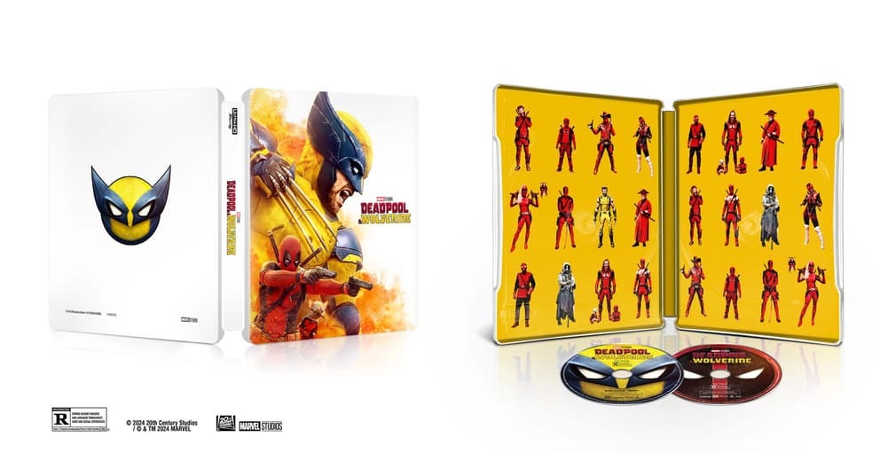 4K Blu-ray edition with Wolverine steelbook case