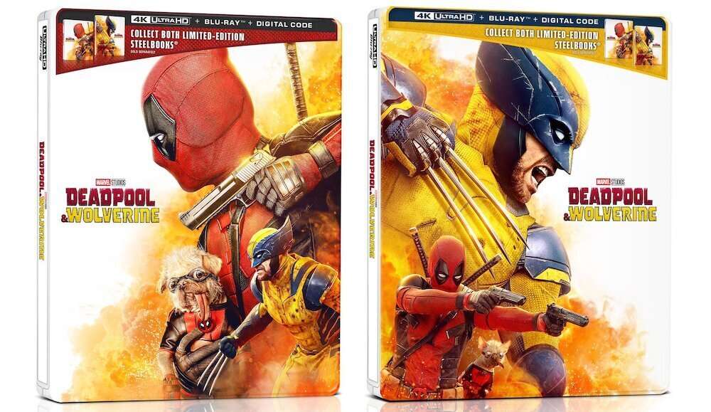 Amazon Has Both Deadpool And Wolverine Steelbook Editions In Stock On Halloween