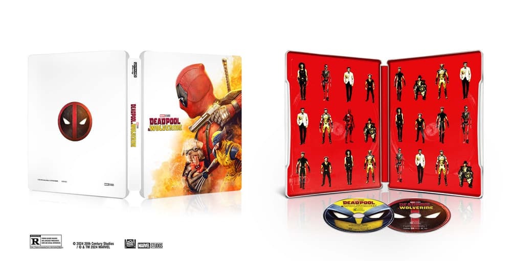 4K Blu-ray edition with Deadpool steelbook case