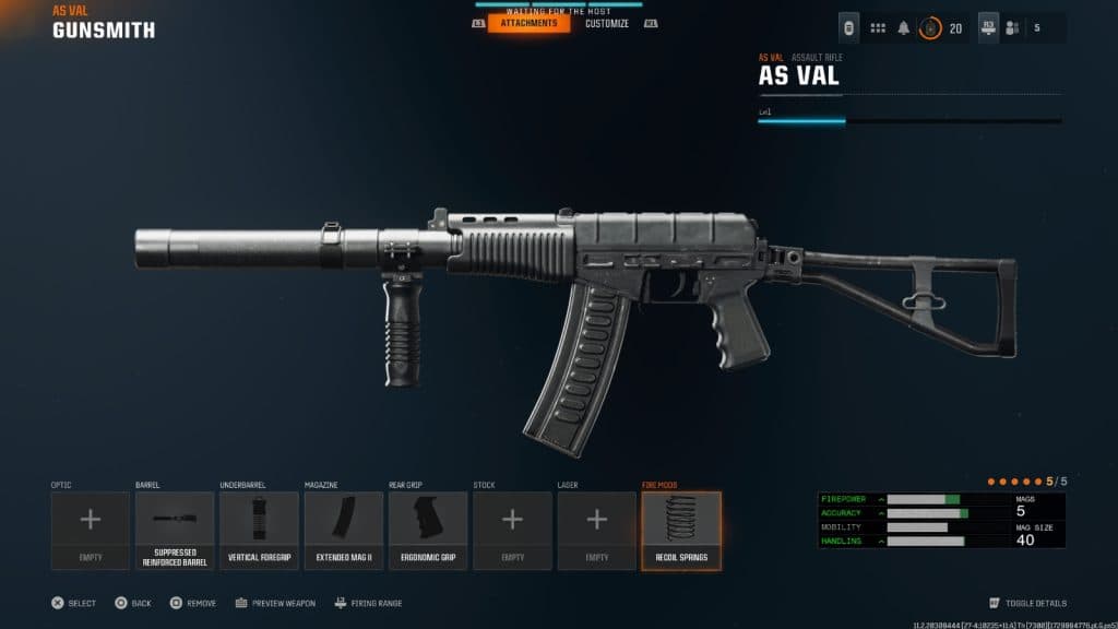 AS-VAL attachments in BO6