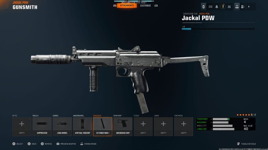 jackal pdw loadout in black ops 6