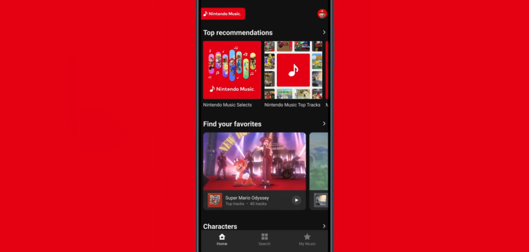 Nintendo Music app sees Mario maker take on Spotify and YouTube playlists
