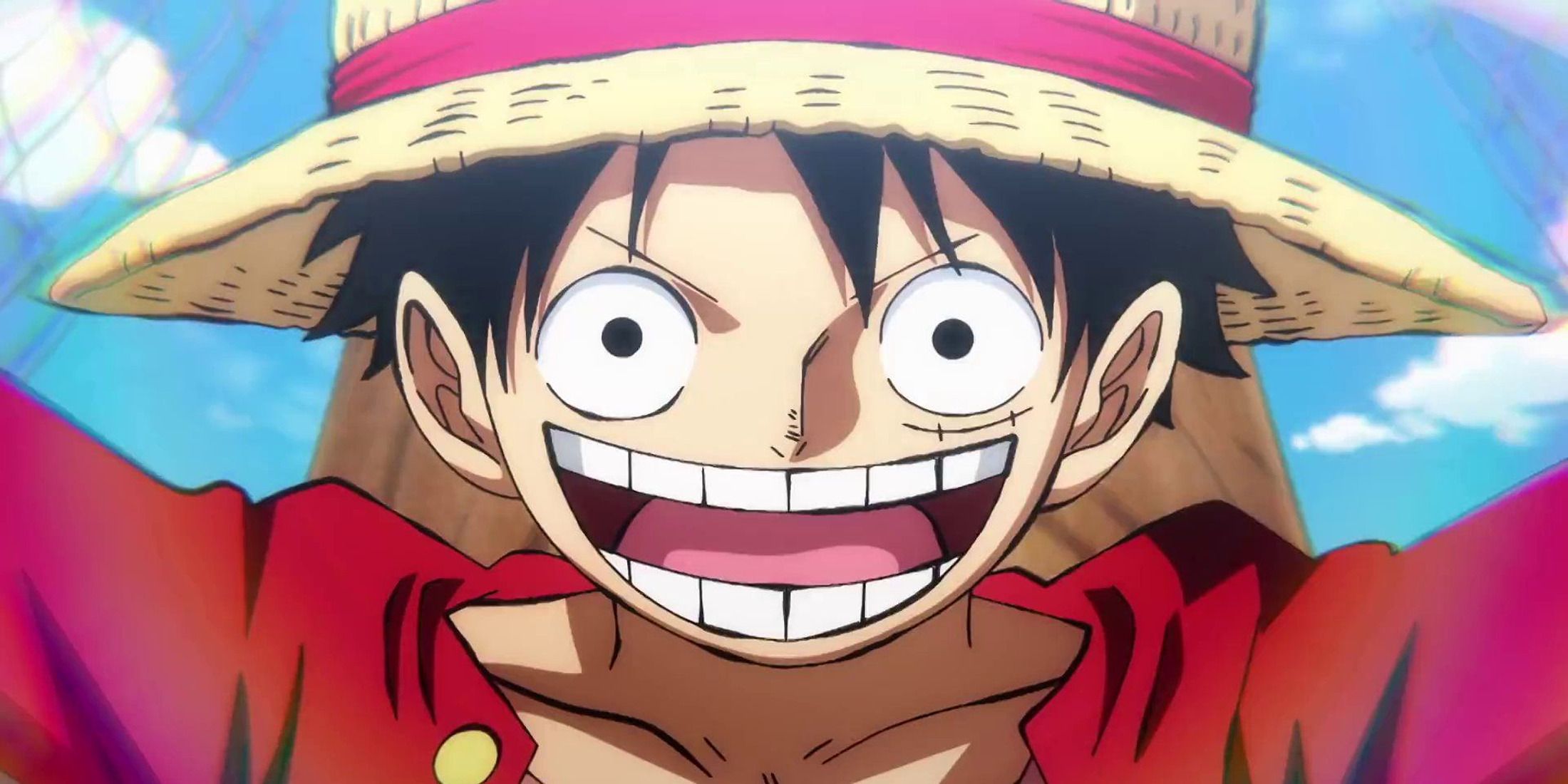 luffy smiling one piece post time skip