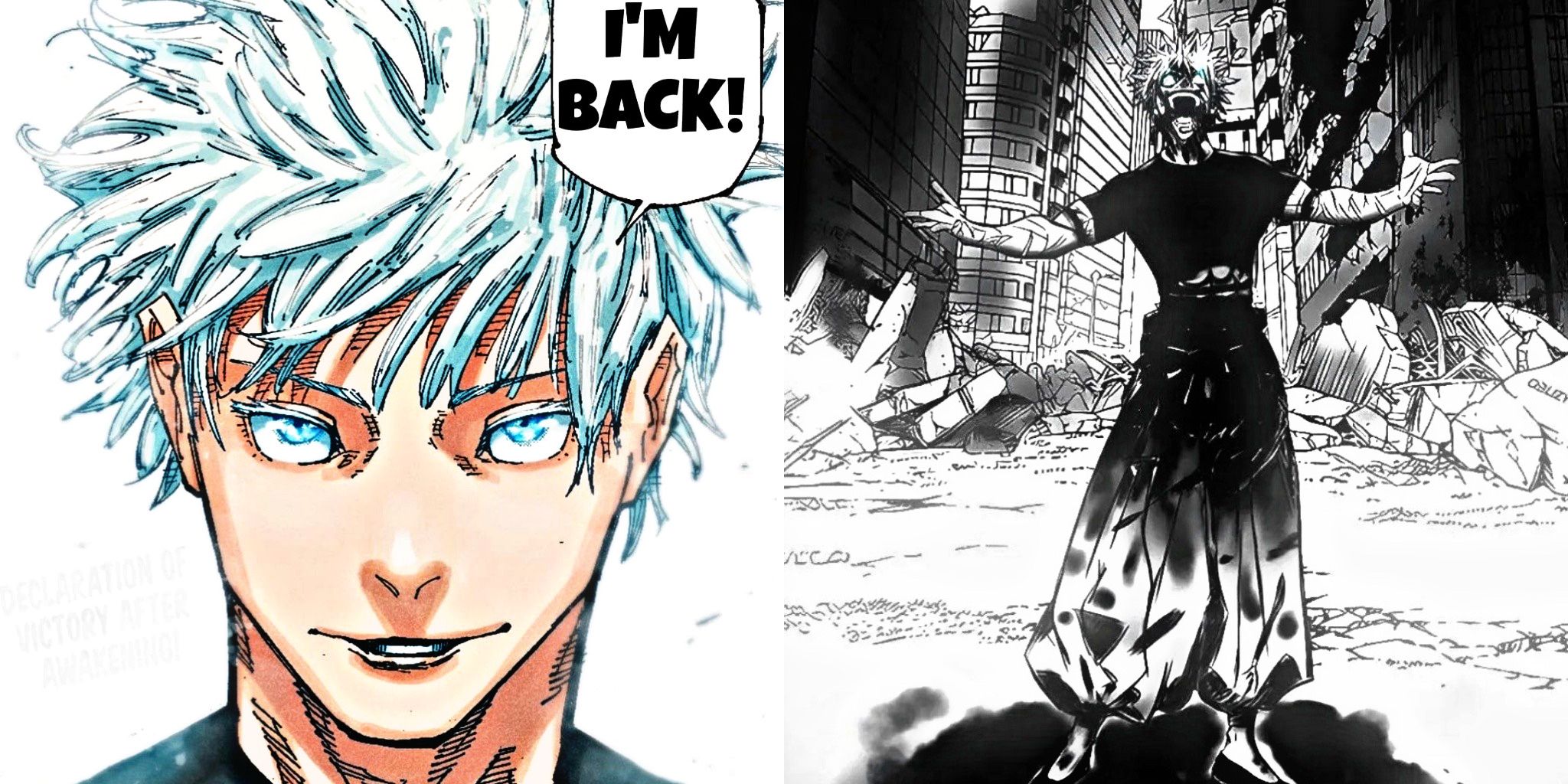 Gojo satoru return jujutsu kaisen jjk