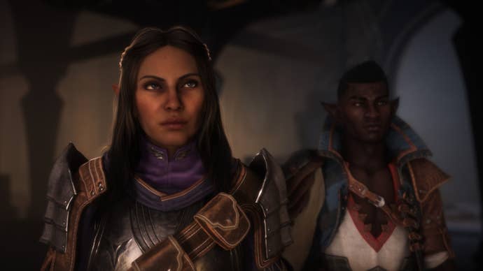 Some characters in Dragon Age: The Veilguard.