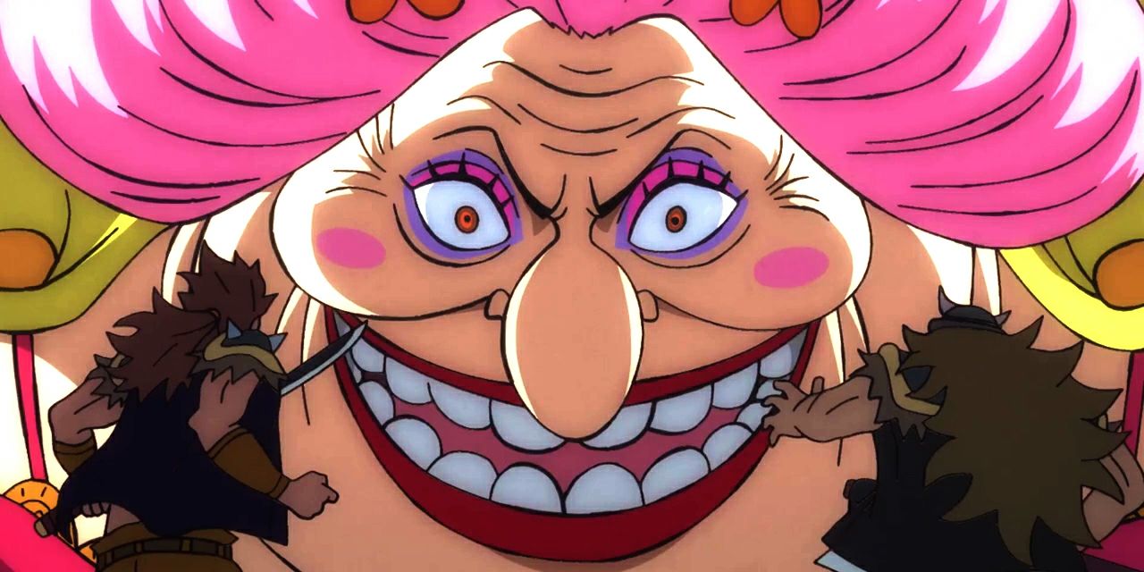 Big Mom scaring the Beasts Pirates