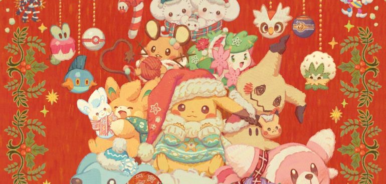 Pokémon Holiday Plushies Feature Pikachu, Maushold, And More