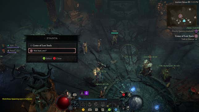 Image for article titled Diablo 4's Dark Citadel Is Bloody Tricky To Unlock