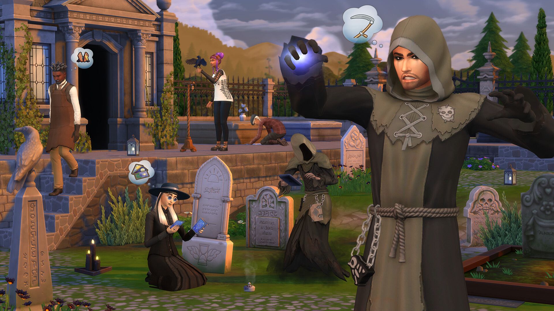 The Sims 4 Life & Death Expansion Pack Press Image 2