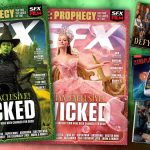 The two covers of SFX issue 385, and some of the features inside.