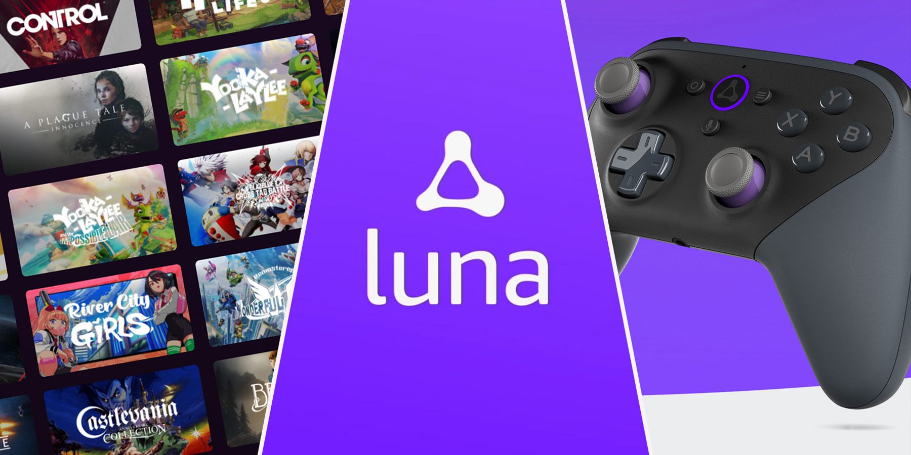 amazon luna hub page