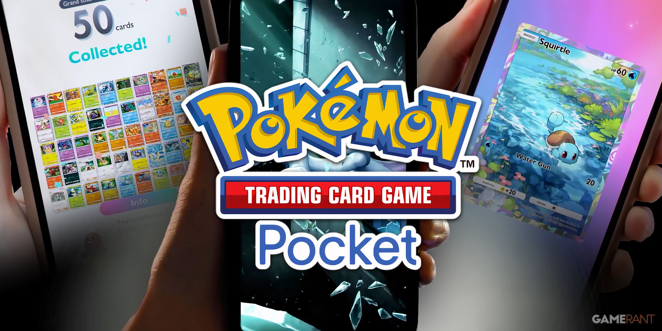 Pokemon TCG Pocket with various screens-1