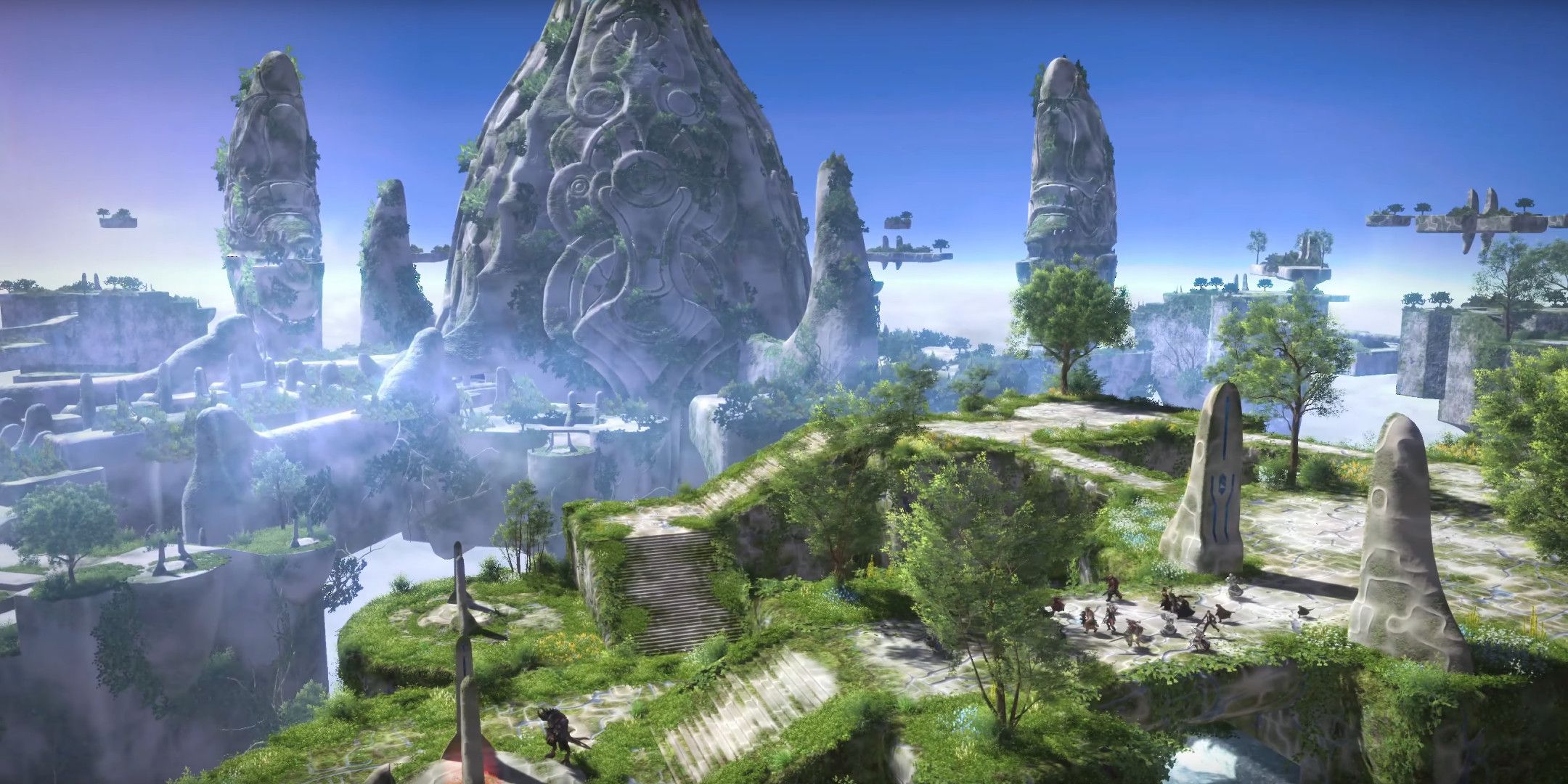 Final Fantasy 14's Echoes Of Vana'Diel Alliance Raid Gameplay Revealed