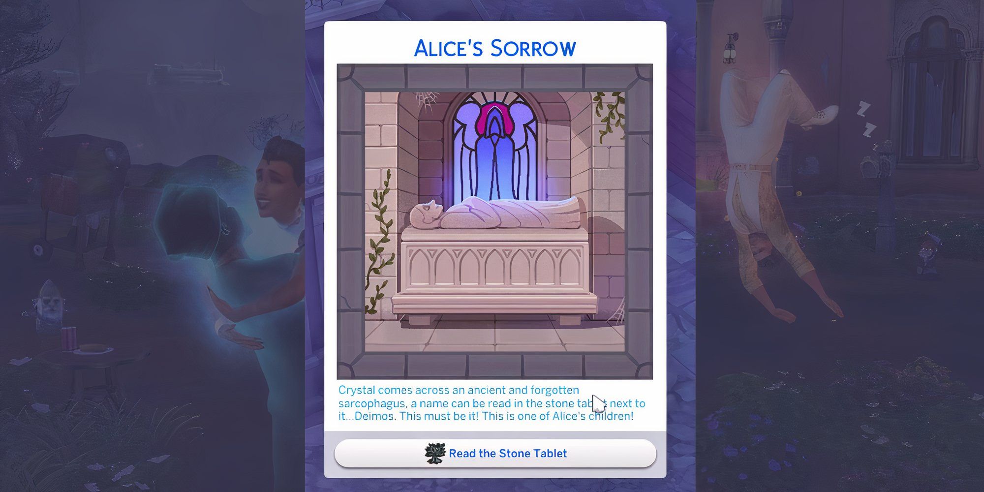 Alice's Sorrow Quest Chain The Sims 4