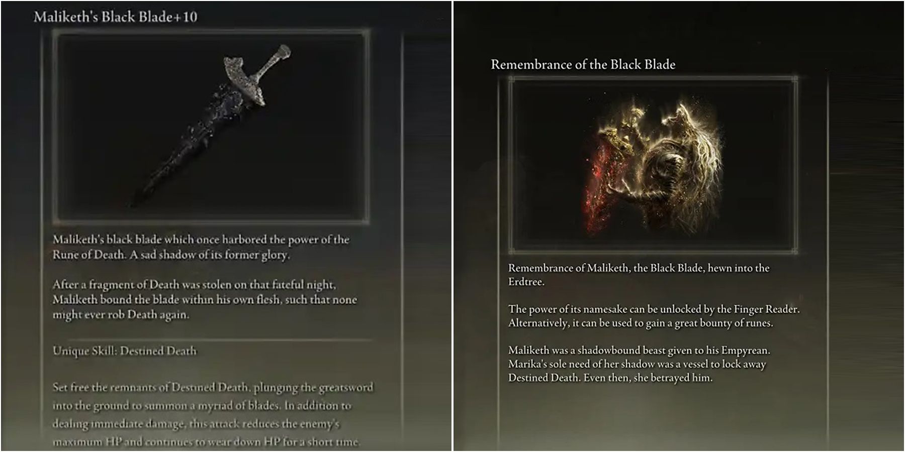 maliketh black blade in elden ring