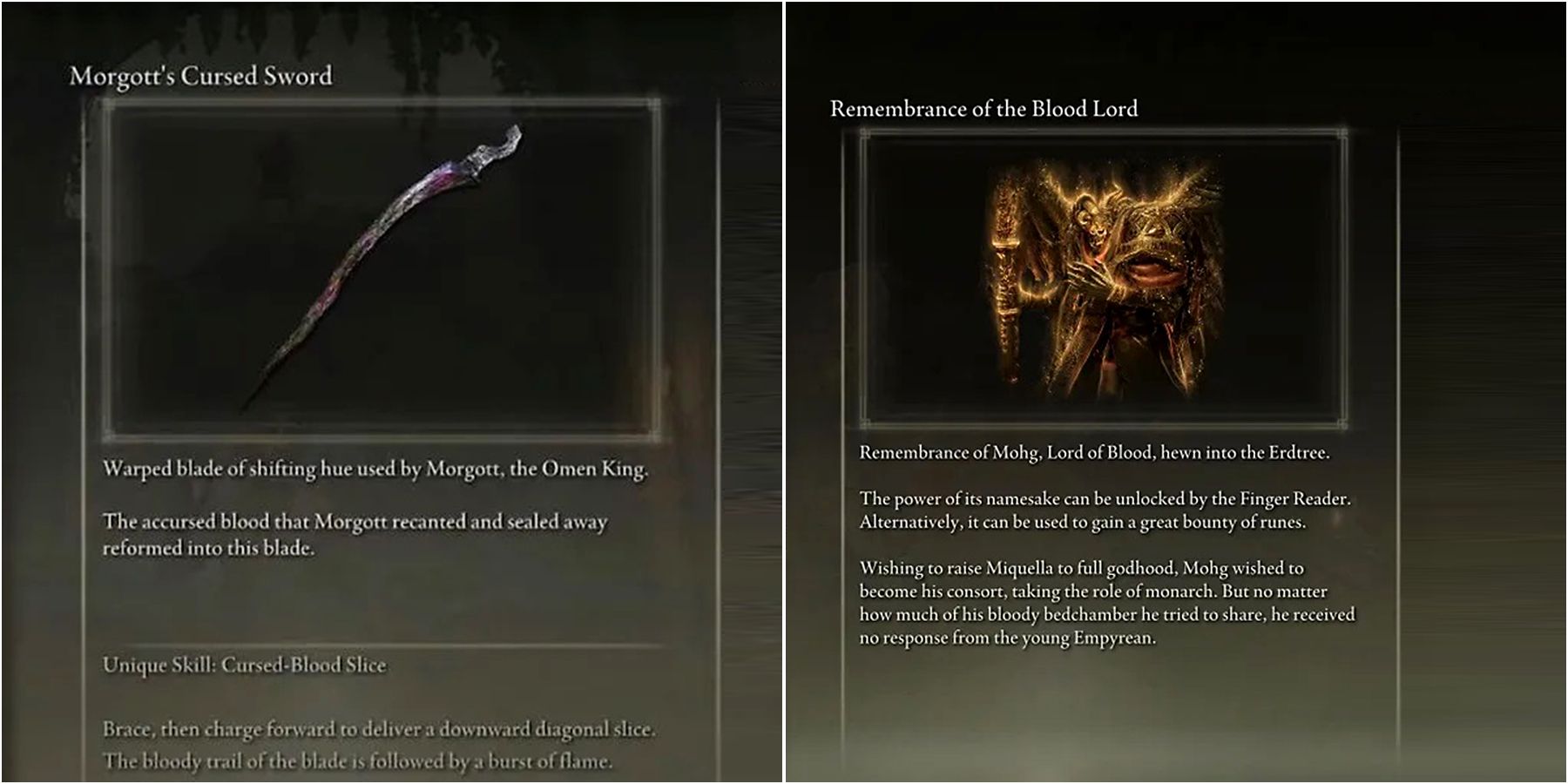 morgott cursed sword in elden ring