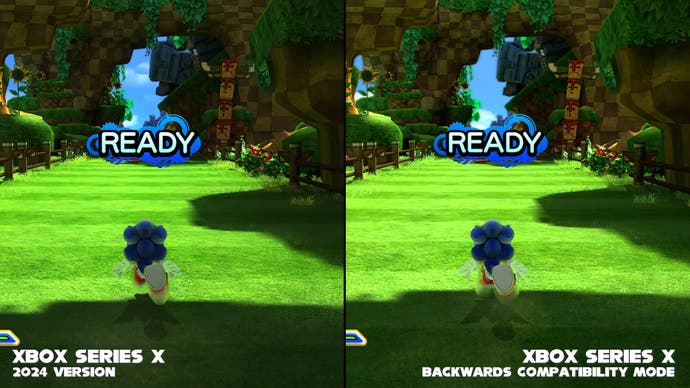 Sonic Generations Xbox Series X vs 360