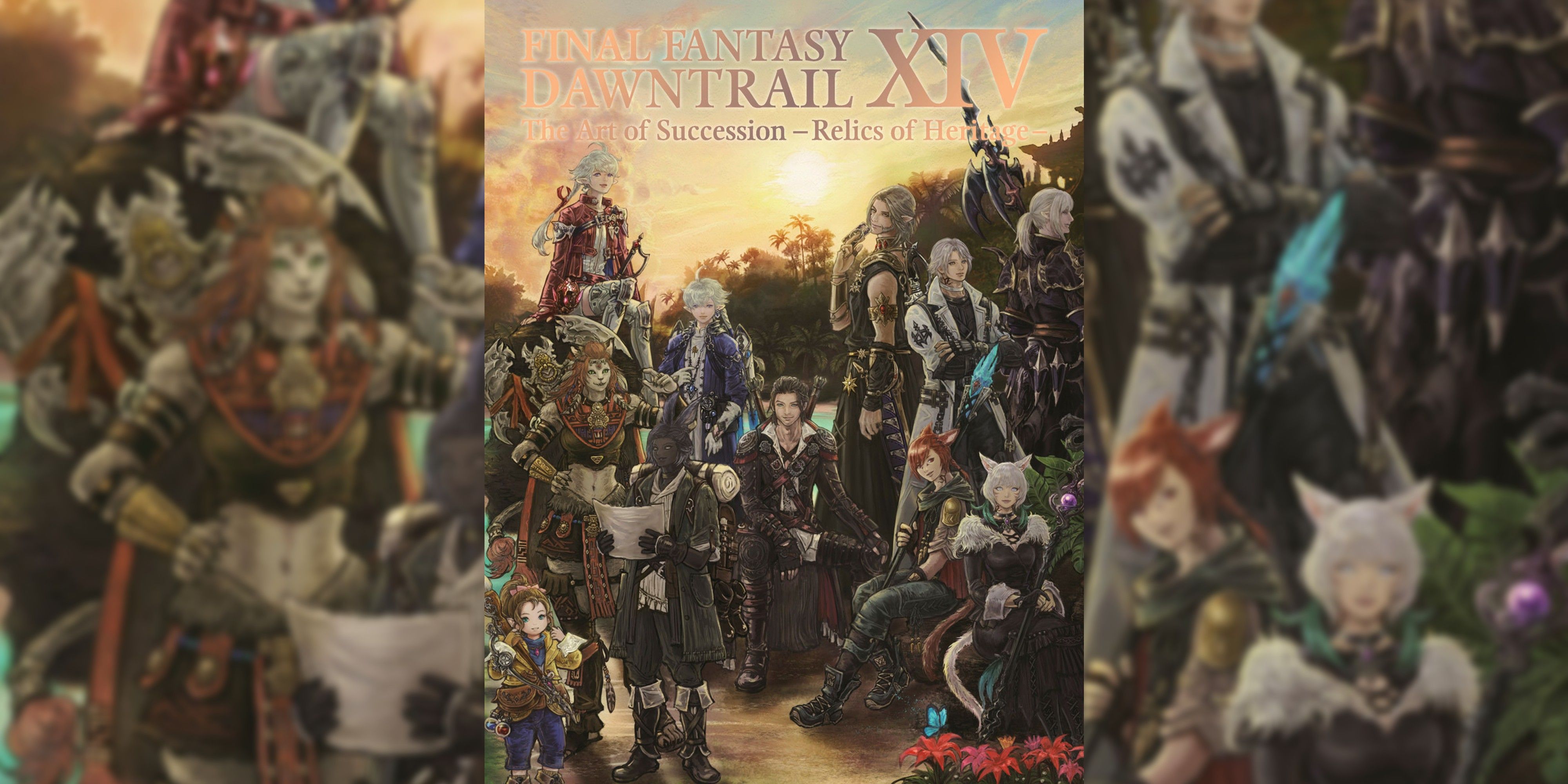 final fantasy 14 The Art of Succession - Relics of Heritage art book