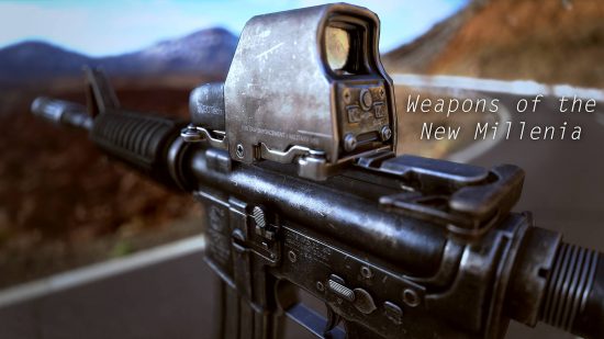 One of the best Fallout New Vegas mods is the Weapons of the New Milenia mod showing new modern guns.