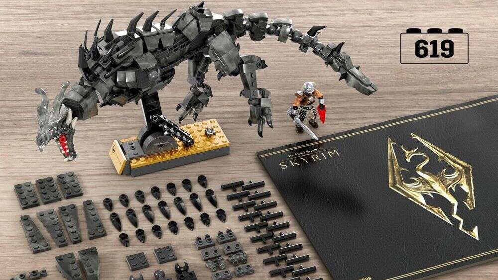 Official Skyrim Mega Bloks Building Set Is Available At Amazon For Only $50 (If You Hurry)