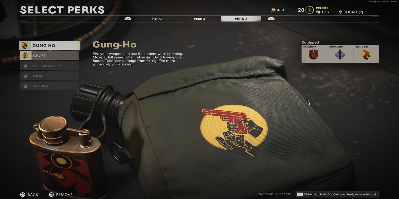 gung-ho perk in cod bocw