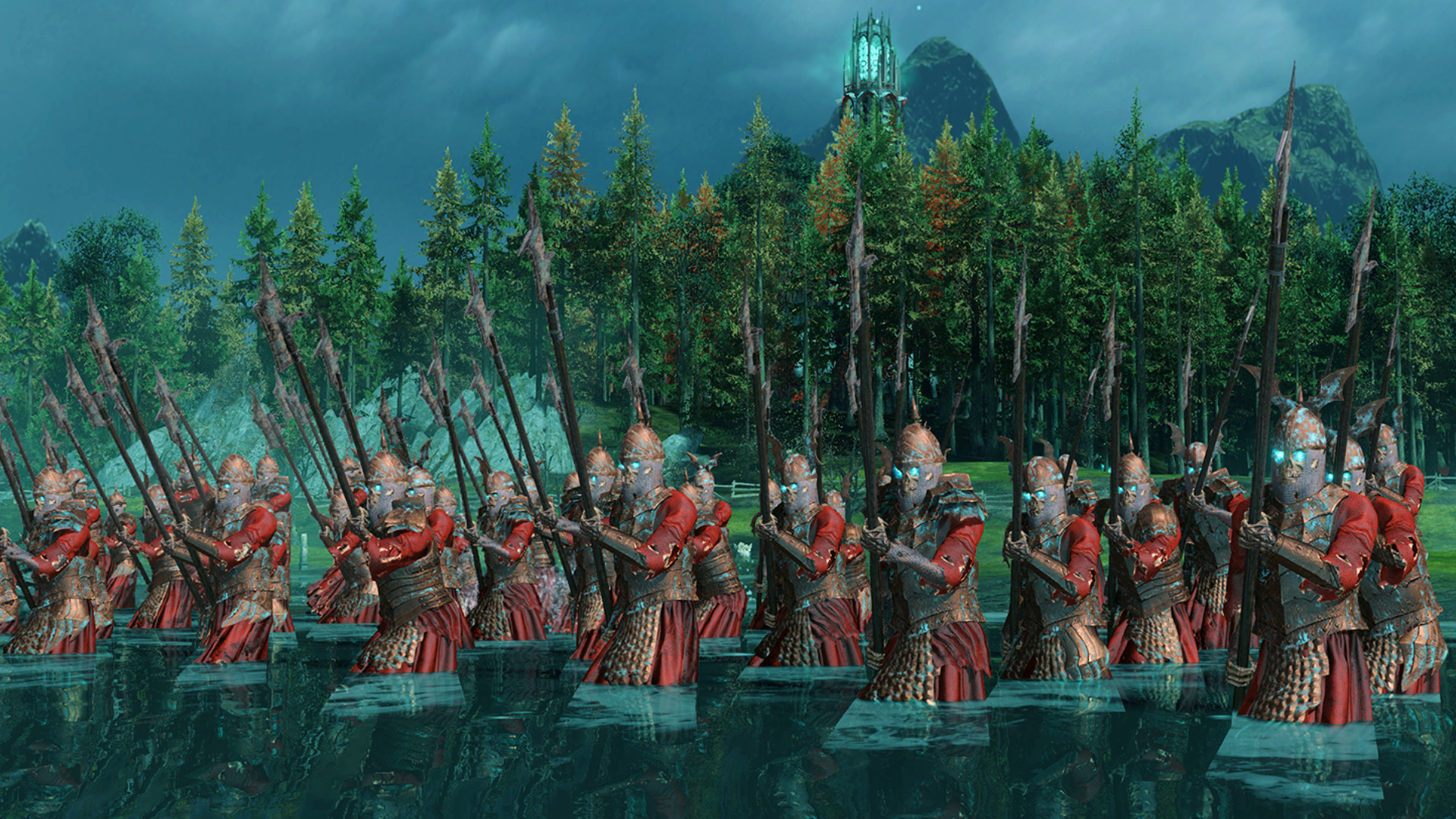 Total War Warhammer 3 patch 5.3 notes - The new Halberd Grave Guards unit for the Vampire Counts.