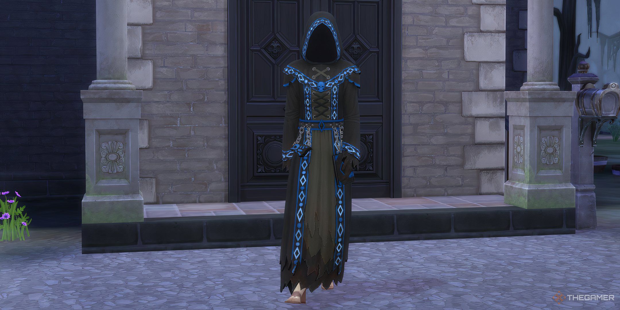 The Sims 4 Life and Death level 10 reaper career reward robes.