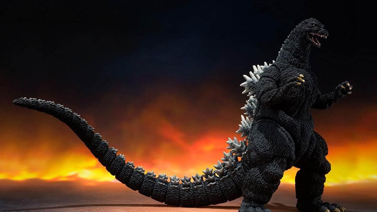 Godzilla in his iconic 1989 form