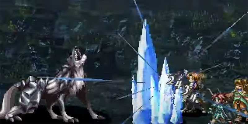 Fenrir freezing your characters in Valkyrie Profile