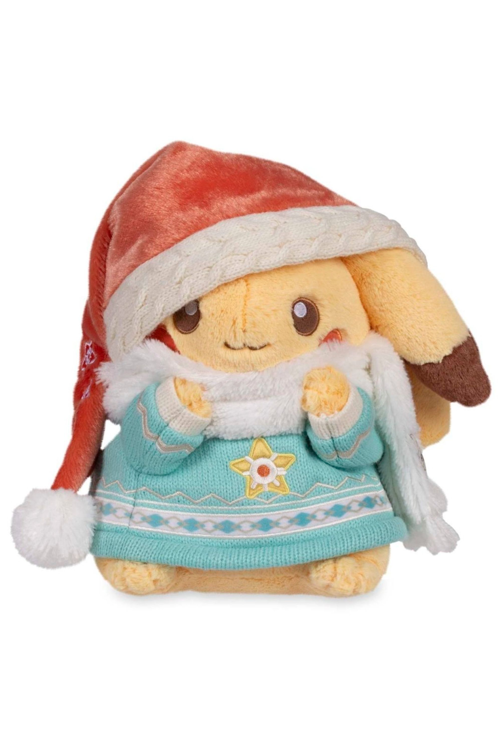 Pikachu Pokemon Holiday Plush