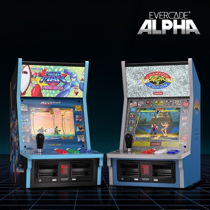 Evercade Alpha Mega Man: The Power Battle & Street Fighter II Champion Edition