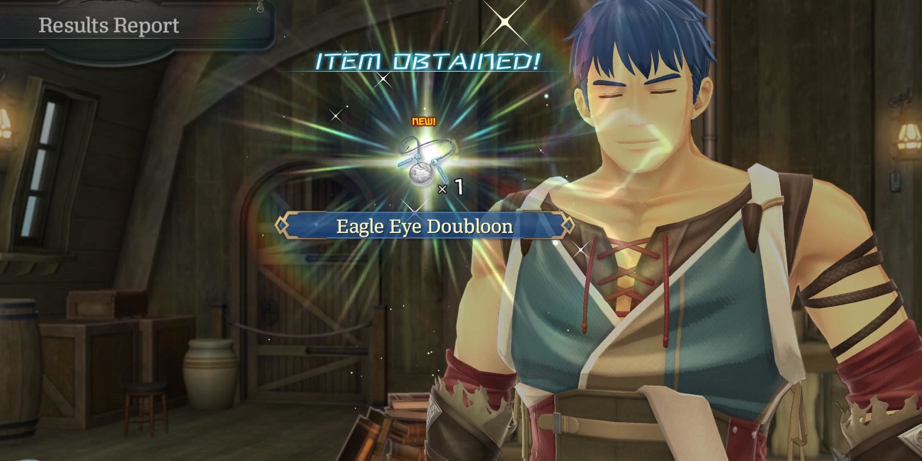 Ys 10 Eagle Eye Doubloon a reward for the results report 