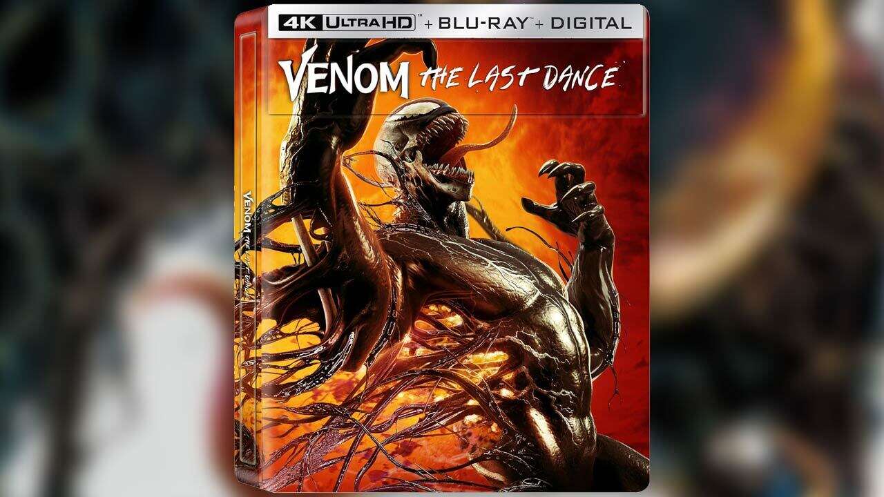 Venom: The Last Dance 4K Steelbook Preorders Discounted - Get All 3 Venom Steelbooks At Amazon