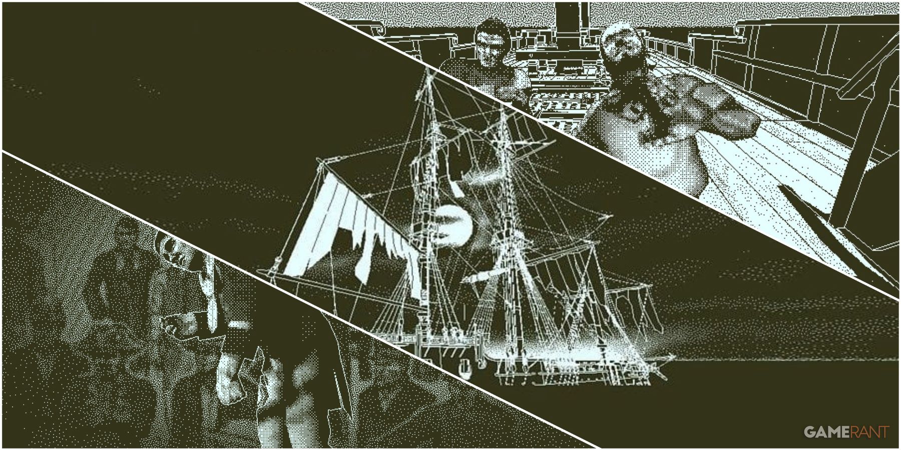 A Collage Showing Key Art & Key Frames From Return Of The Obra Dinn