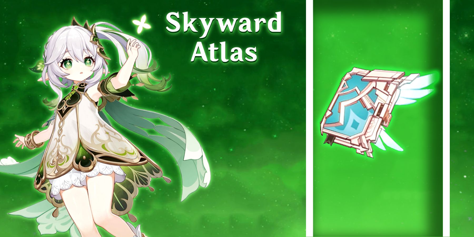 nahida and skyward atlas in genshin impact