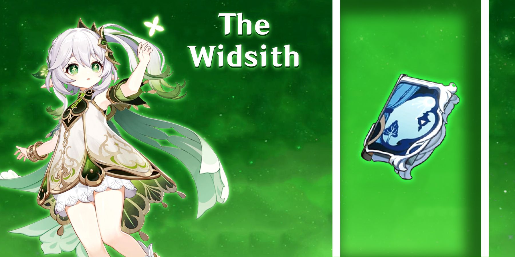 nahida and the widsith in genshin impact