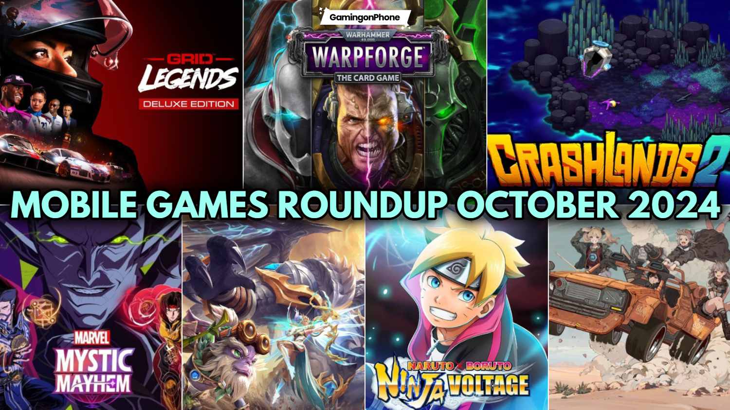 MOBILE GAMES ROUNDUP OCTOBER 2024 COVER