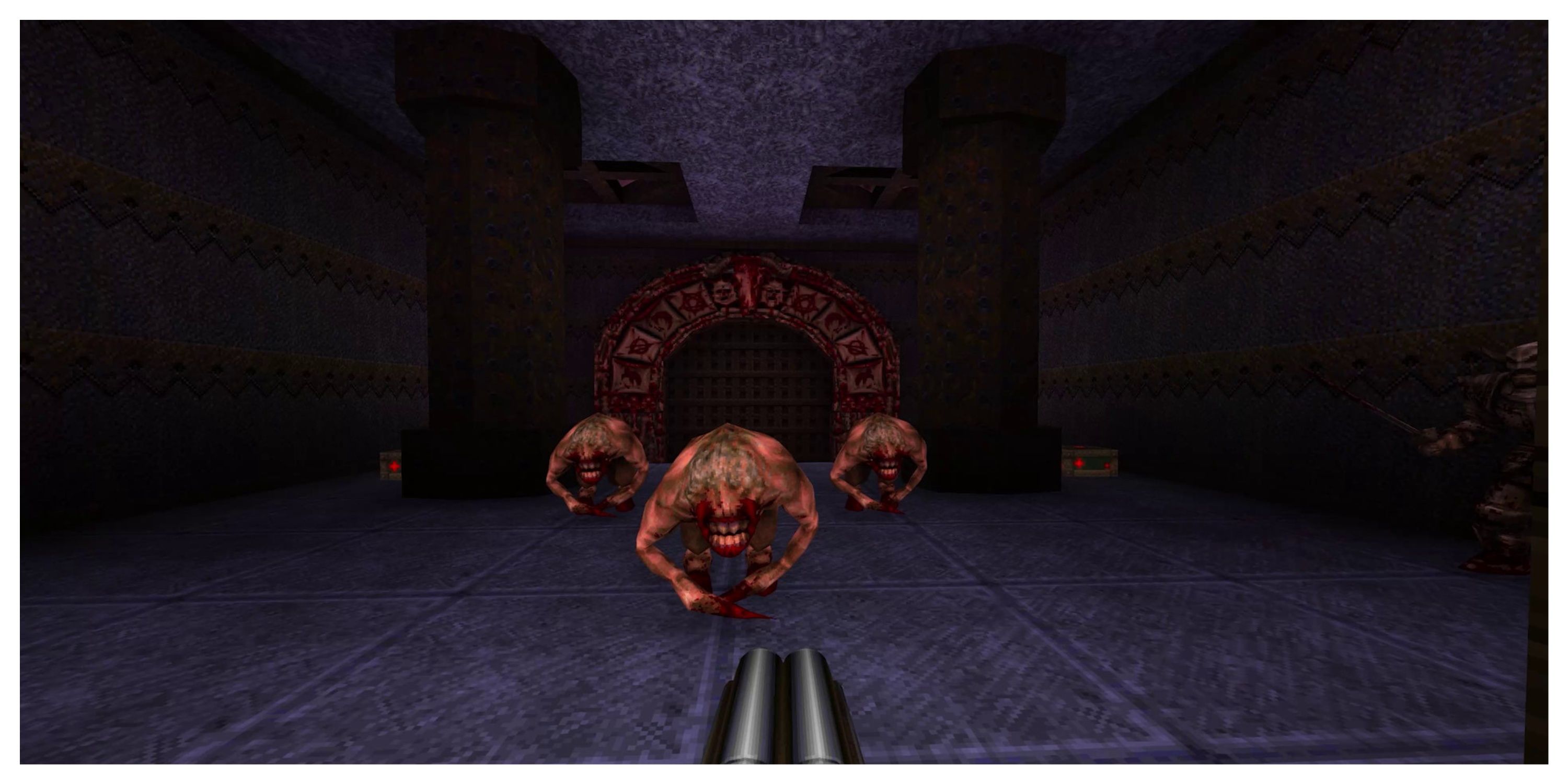 Quake - Steam Screenshot (Being Charged By Monsters)