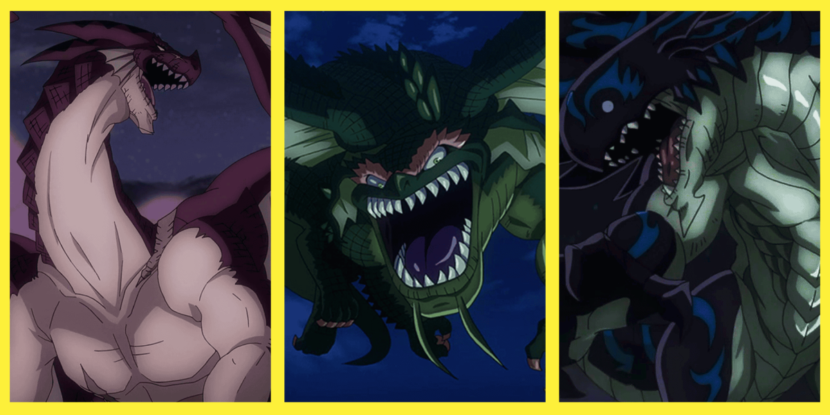 The Largest Dragons In Fairy Tail